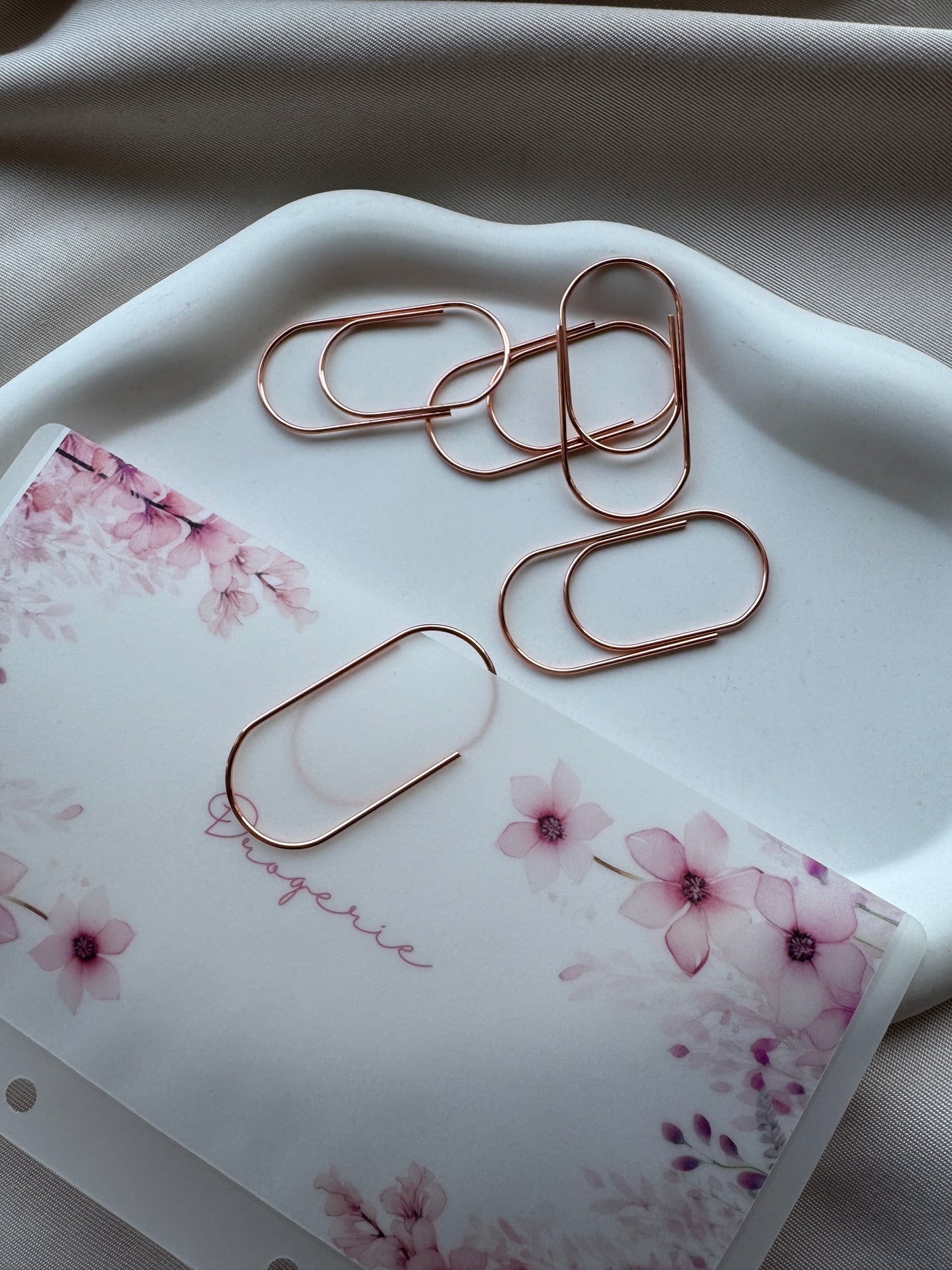 Büroklammern | BIG PAPERCLIP ROSEGOLD