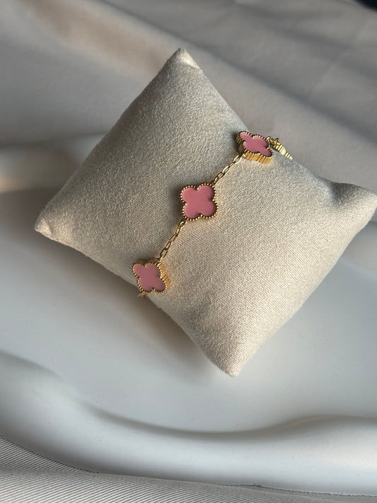 Armband CLASSY CLOVER BIG | ROSE