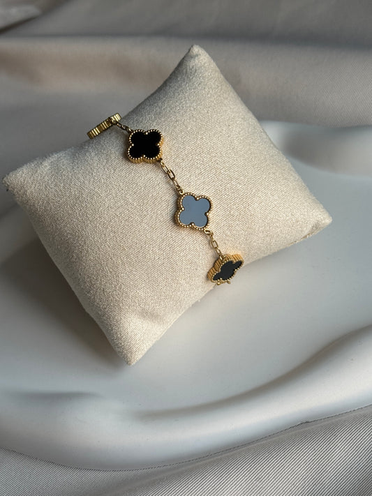 Armband CLASSY CLOVER BIG | BLACK