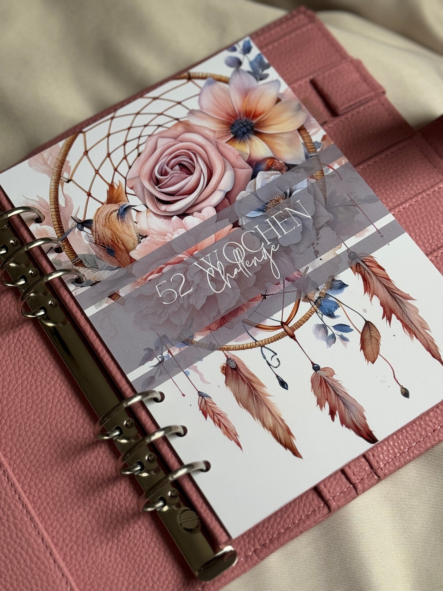 52 Wochen Challenge Einlagen | DREAMCATCHER BIRDY