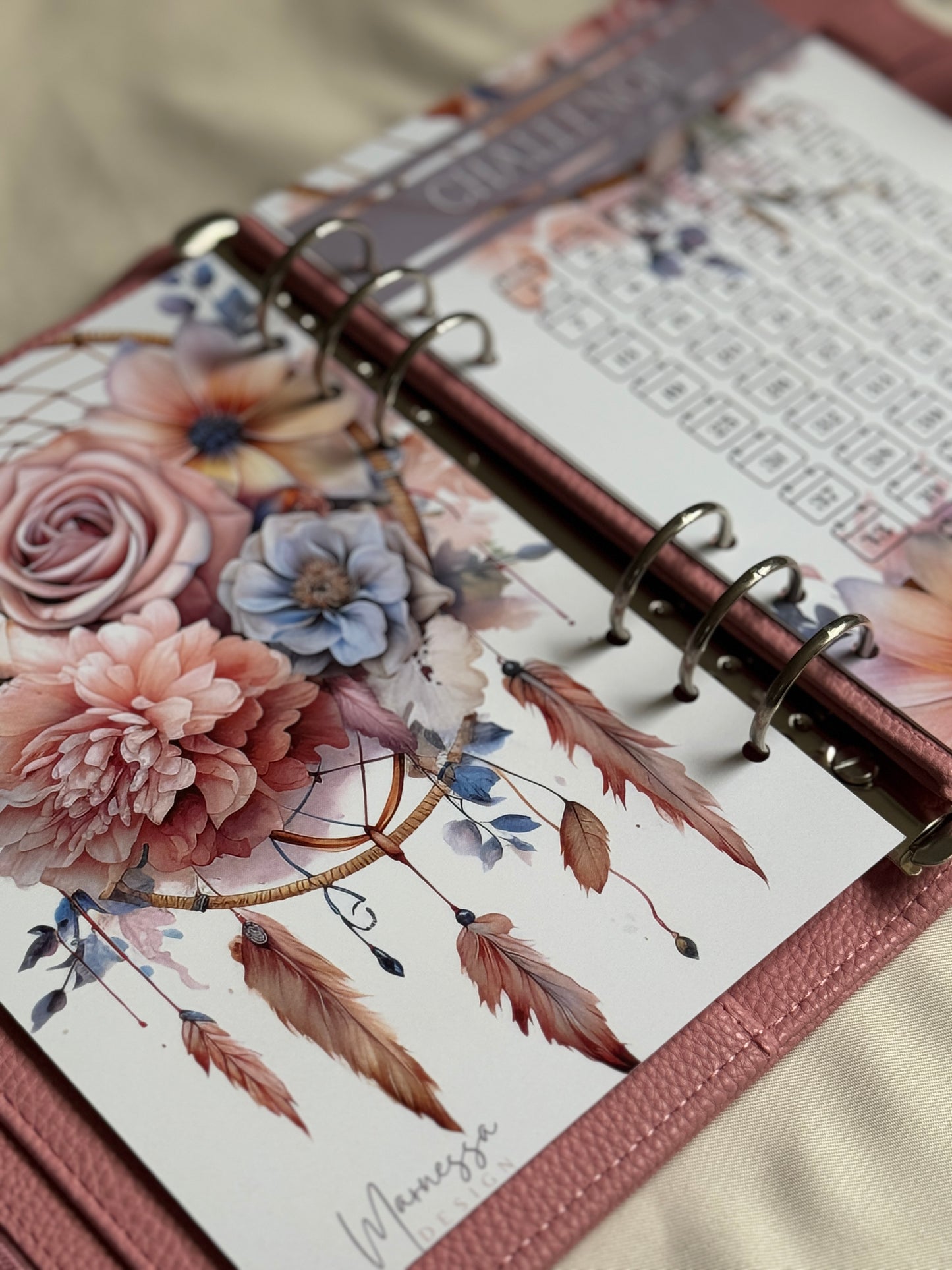 52 Wochen Challenge Einlagen | DREAMCATCHER BIRDY