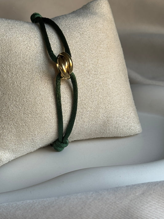 Armband INFINITY | DUNKELGRÜN