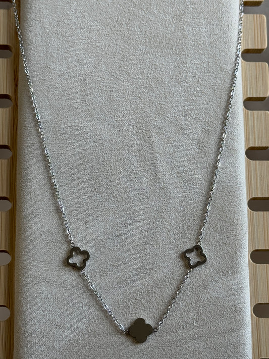 Kette SIMPLY CLOVER | SILBER