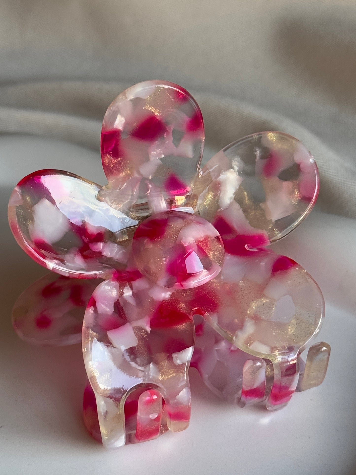 Haarklammer FLOWERFUL aus Acetat | FLUSHY
