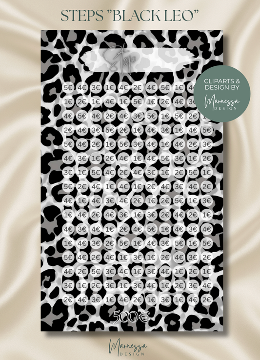 MIX & MATCH - MEIN SPARPLAN | STEPS "BLACK LEO"