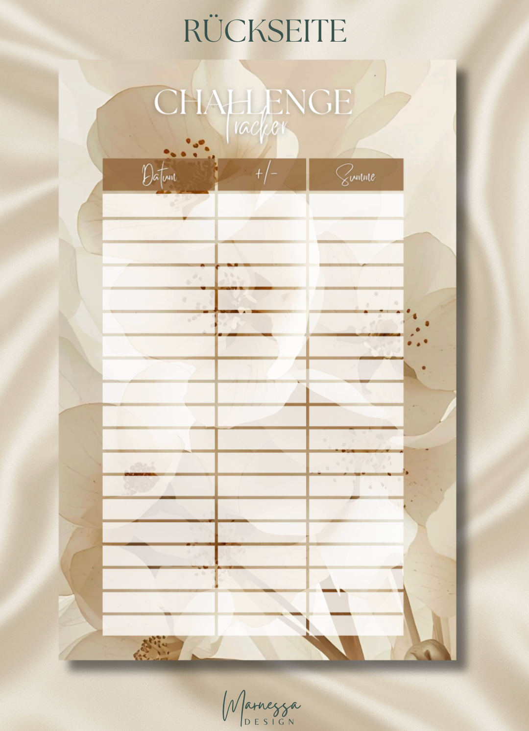 A7 MIX & MATCH - MEIN SPARPLAN | STEPS "HARMONY" | matt foliert