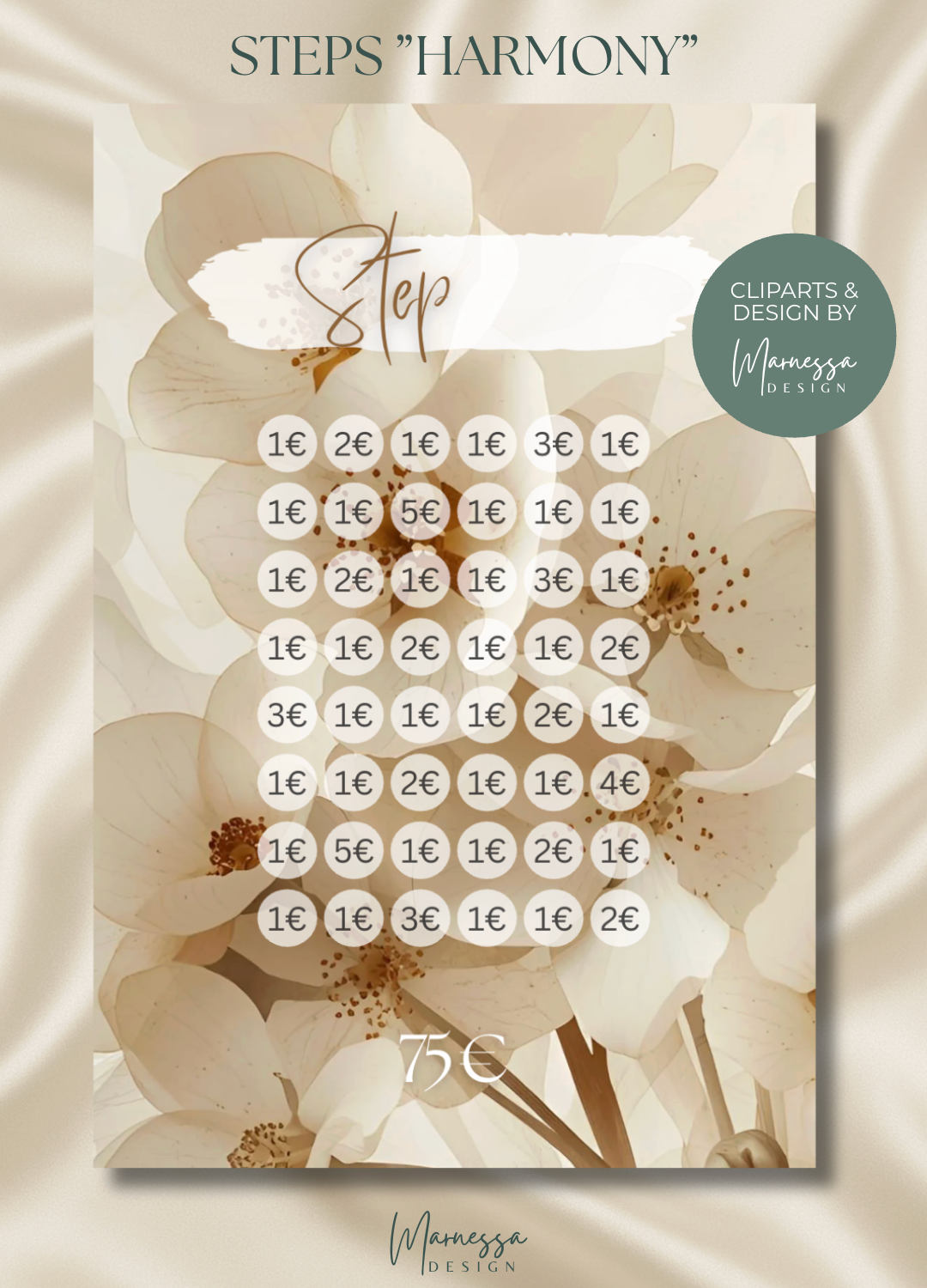 A7 MIX & MATCH - MEIN SPARPLAN | STEPS "HARMONY" | matt foliert