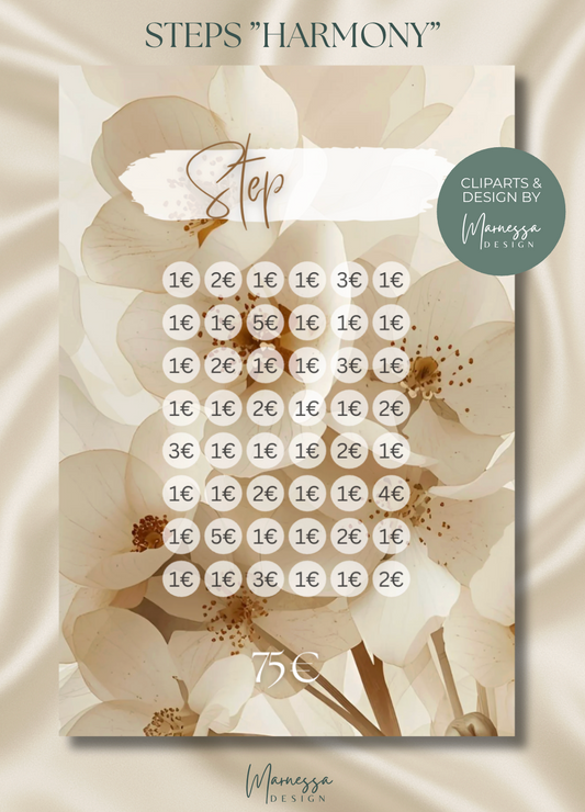 A7 MIX & MATCH - MEIN SPARPLAN | STEPS "HARMONY" | matt foliert